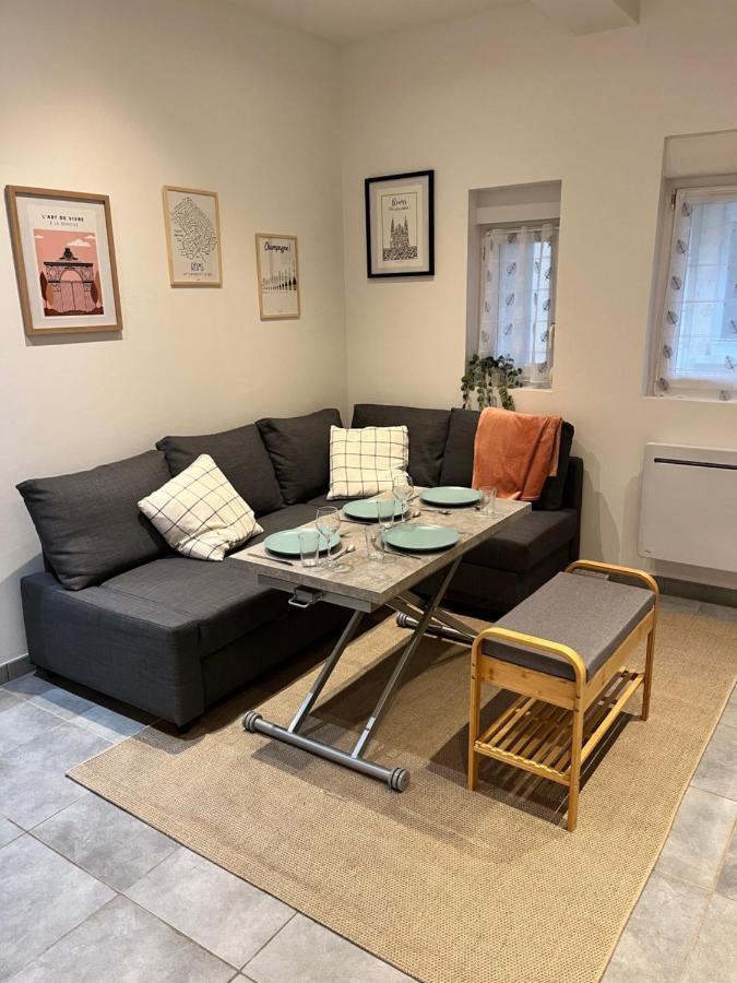 Le Remois Studio Cosy Hyper Centre แร็งส์ ภายนอก รูปภาพ